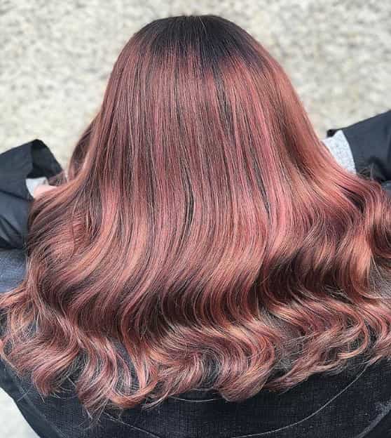 2018 yaz kızıl kahve saç renkleri