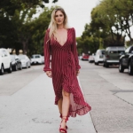uzun kırmızı elbise modelleri 2019