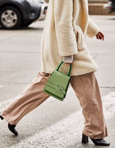 fıstık yeşili el çantası modelleri 2019