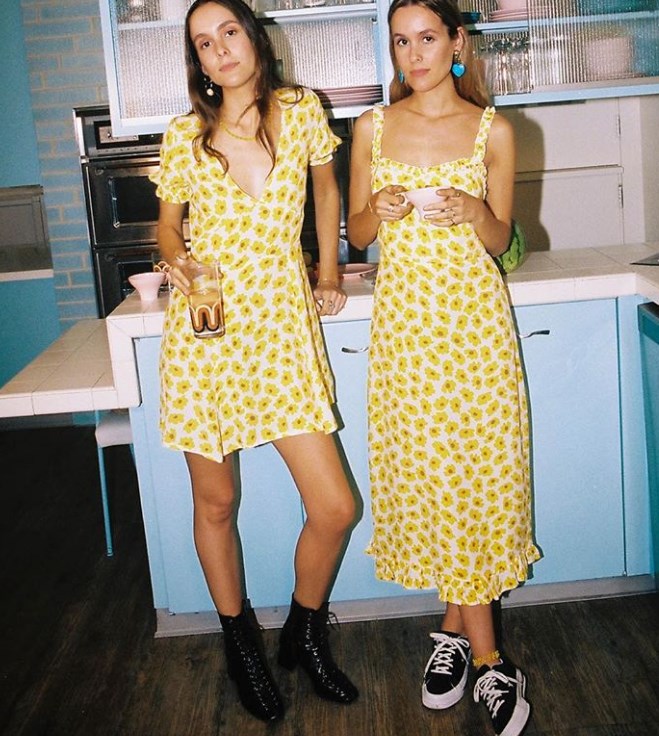 sarı papatyalı yazlık elbise modelleri 2019