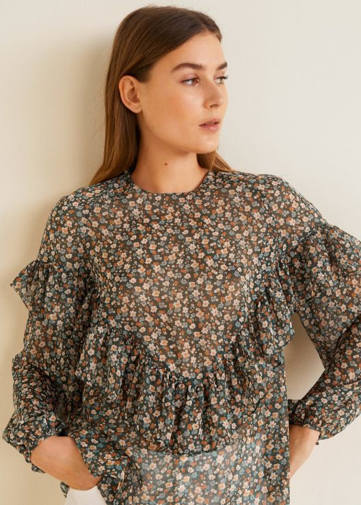 mango 2019 yaz bluz modeli