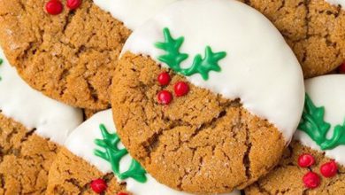 Photo of En iyi Yılbaşı kurabiyesi tarifi : Beyaz Çikolatalı Zencefilli Kurabiye